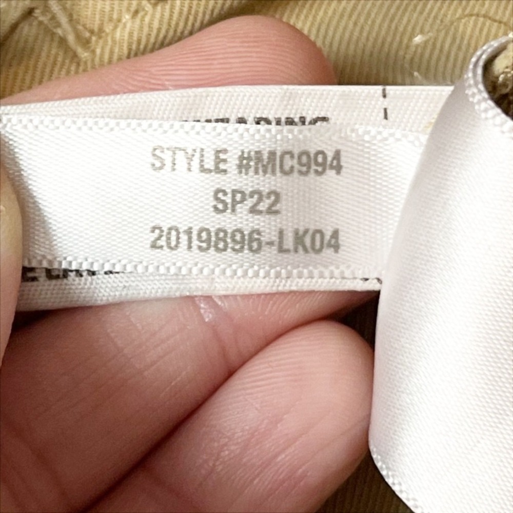 Madewell Harlow Wide Leg Pleated Trousers 14 Tan Khaki Linen Blend Pants Flowy - Picture 9 of 10